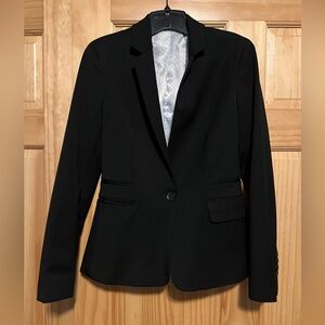 Express Black Single-Button Women's Blazer